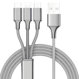10 ft 3 in 1 USB Multi Charging Cable
