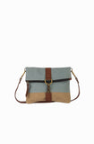 Finley Up-Cycled Canvas Fold-Over Convertible Cross-body