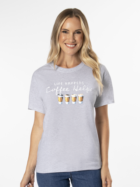 Life Happens Coffee Helps T-Shirt