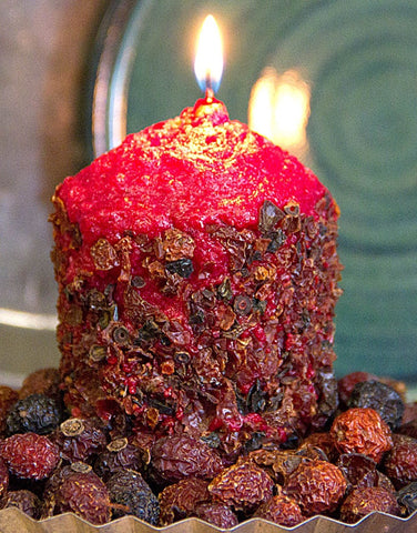 Blueberry Cobbler LED Hearth Candle
