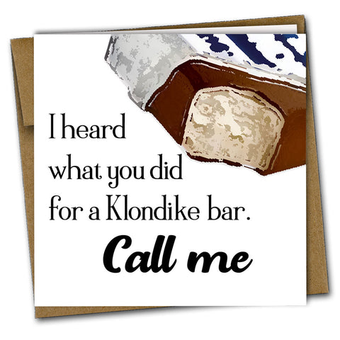 Klondike Bar Drink Coaster