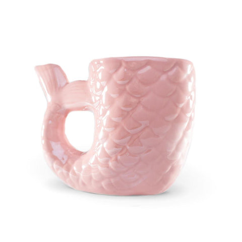 Pink Mermaid Tail Mug