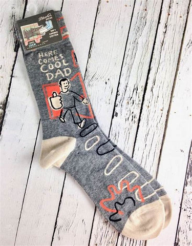 HERE COMES COOL DAD M-CREW SOCKS