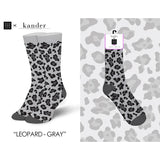 Leopard Gray Womens