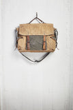 Sebastian Up-Cycled Canvas Messenger Bag