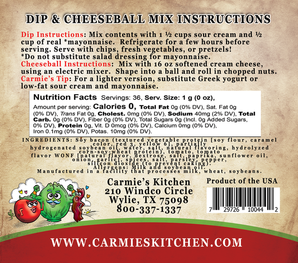 BLT Dip & Cheeseball Mix