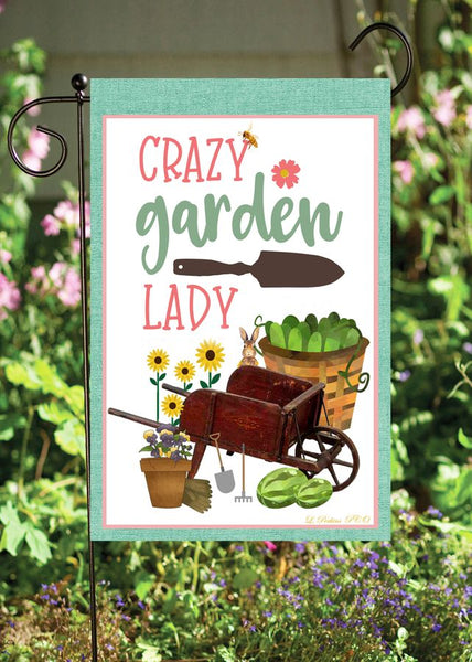 Crazy Garden Lady