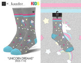 Unicorn Dreams - Kander - Kids 7-10 Crew Straight