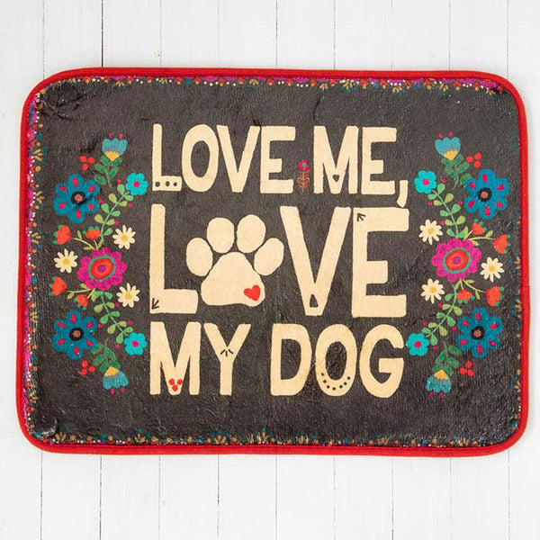 Love Me Love My Dog Drying Mat