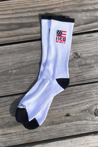 USA Flag Socks