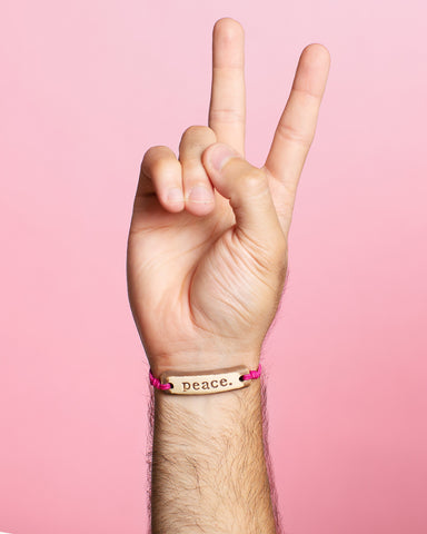 Peace Inspirational Bracelet
